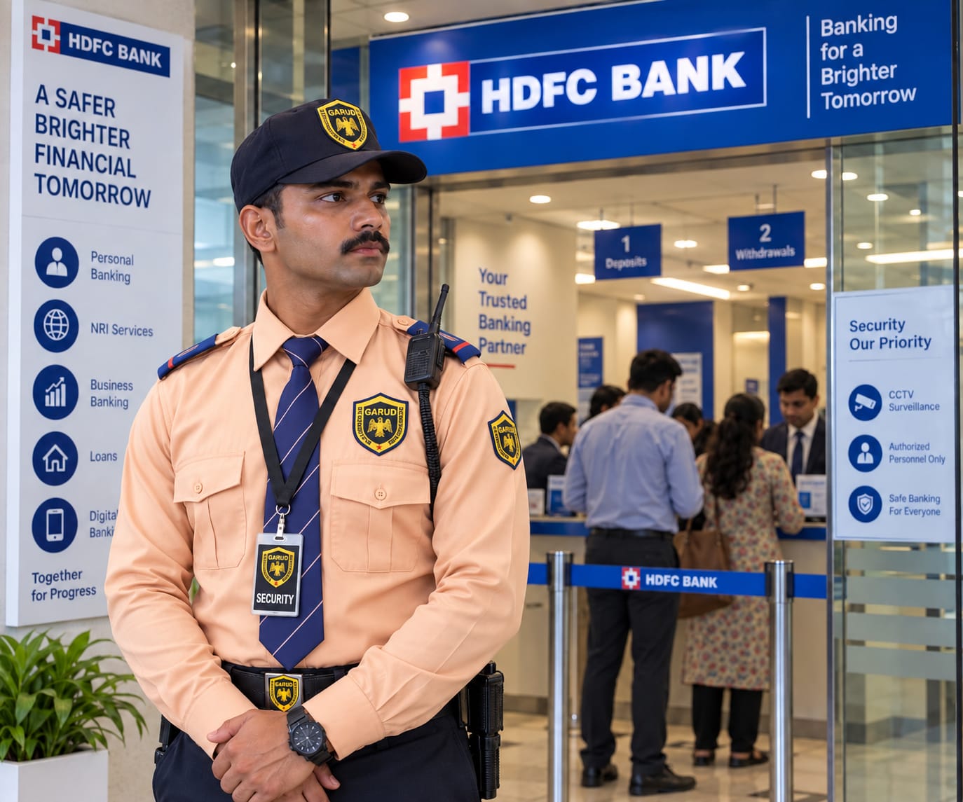 Bank & ATM Security Services by Garud